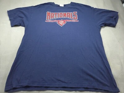 Vintage Washington Nationals Shirt Extra Large Baseball CSA Mens Y2K - Image 1 of 4