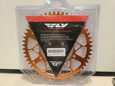 Piñón trasero de aluminio Fly Racing 255-331652O 316-52 naranja sellado Foto 1 de 3