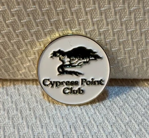 Marcador de marca de bola blanca para palo de golf Cypress Point pequeño - Imagen 1 de 2