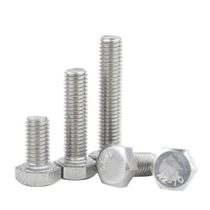 M6 M8 M10 M12 Fine Thread Hexagon Head Screws Bolts - A2 304 Stainless Steel - Bild 1 von 10