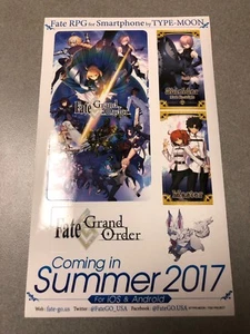 Pegatina promocional exclusiva de Fate Grand Order 2017 anime con de Nueva York - Imagen 1 de 1