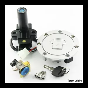 Kit Neiman Clé Bouchon Serrure pour Honda CB 750 Seven Fifty RC42 de 1992 à 2001 - Imagen 1 de 3