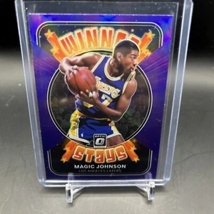Magic Johnson (Purple Winner Stays Insert) #16 - 2021/2022 Panini Donruss Optic - Picture 1 of 2
