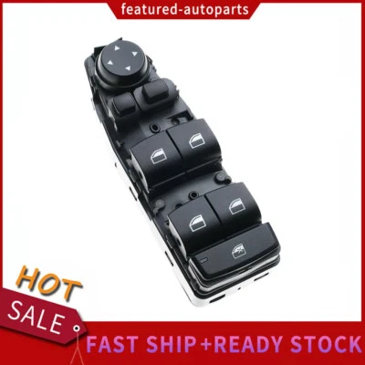 Interruptor de janela de energia dianteiro esquerdo 61319179913 para BMW 528I 535I 550I 640I X3 M5 M6 - Imagem 1 de 4