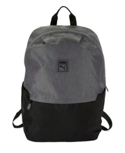 Puma The Imprint Grey / Black Unisex Backpack - NWT - Picture 1 of 4