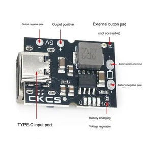 Module intégré TypeC avec charge et décharge 5V2A haute précision - Photo 1 sur 16