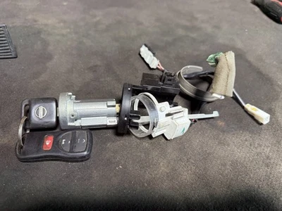 Nissan Frontier Ignition Key Switch Assembly 28590C9968 2005-2007 OEM - Image 1 of 4