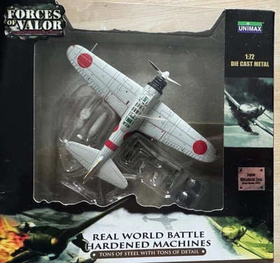 Unimax - Fuerzas del Valor - Japón Mitsubishi Zero - 1:72 - 85032 Foto 1 de 2