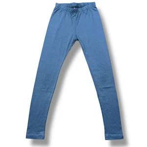 Lulu Luo Girls Leggings Blue Skinny Soft Stretchy Size 10 12 - Picture 1 of 6