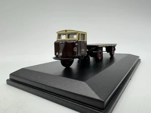 Oxford Diecast 1:76 OO GAUGE 76MH003 FLATBED TRAILER GWR - Picture 1 of 9