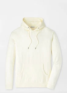 C152 Peter Millar Men's Small Lava Wash Hoodie Pullover Salt Water Taffy Cream - Picture 1 of 4