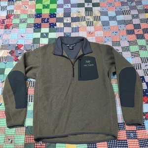 Arc'teryx 90s Y2K Half Zip Fleece Made in Canada Discontinued Medium old - Picture 1 of 8
