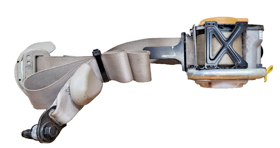 Cinturón de seguridad delantero izquierdo del lado del conductor Hyundai Azera 2006-2011 - gris OEM Foto 1 de 4