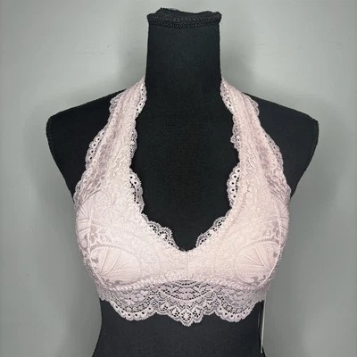 Bralette de encaje rosa Gilly Hicks XS - Image 1 of 4