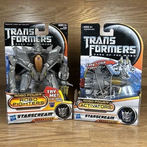 Hasbro Transformers: Robo Fighters & Activators Starscream Action Figure Lot New - Picture 1 of 11