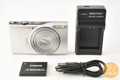 [15% OFF] Canon IXY 640 Silver Digital Camera PowerShot Elph 350 HS 20.2MP A845 - Image 1 of 4