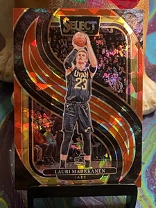 Lauri Markkanen Red Ice Prizm Premier Level 2024-25 Panini Select #136 Jazz - Picture 1 of 2