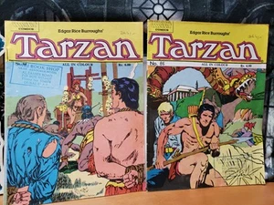 INDIA RARO KIRAN TARZÁN COMICS EN INGLÉS NO. 84, 86, FN++ - Imagen 1 de 8