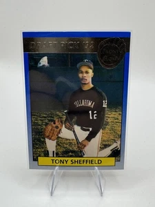 1992 Front Row Draft Picks - Tony Sheffield #17 (RC) Gold - Picture 1 of 3