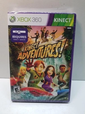 New Kinect Adventures! (Xbox 360 & Xbox One Compatible) - Factory Sealed - Image 1 of 2