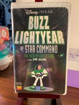 Buzz Lightyear of Star Command: The Adventure Begins (VHS, 2000) SEALED - Image 1 of 4