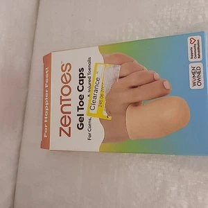 2 Stück Gel Zehenschutz Abdeckkappen verhindern eingewachsene Zehennagel Blasen Schmerzen - Bild 1 von 3