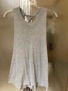 Graues Damen-Tanktop mit Racerback Gr. M - Bild 1 von 3