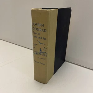 Tales of Land and Sea by Joseph Conrad 1953 Beige Blue Book - Picture 1 of 14