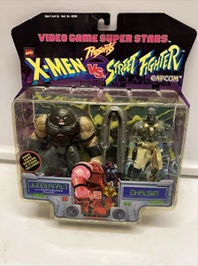 1998 Juggernaut & Dhalsim X-Men & Street Fighter Action Figures! - Picture 1 of 4