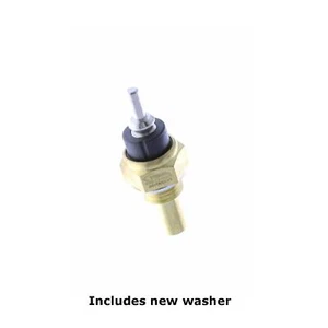Water Temperature Gauge Sensor Sending Unit & Washer 1972-99 Mercedes 4 6 8 Cyl. - Foto 1 di 3