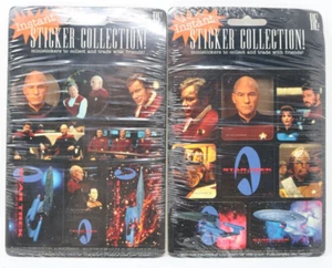 1994 Par Pic Star Trek Generationen Aufkleber Sets versiegelt AUFKLEBER 2 verschiedene Sets - Bild 1 von 2