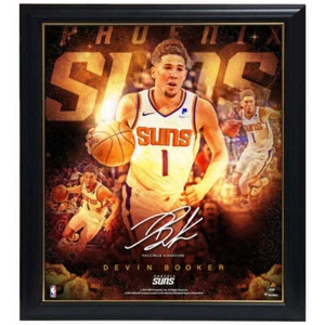 Devin Booker Phoenix Suns Fanatics Authentic Framed Stars of the Game Collage - Bild 1 von 1