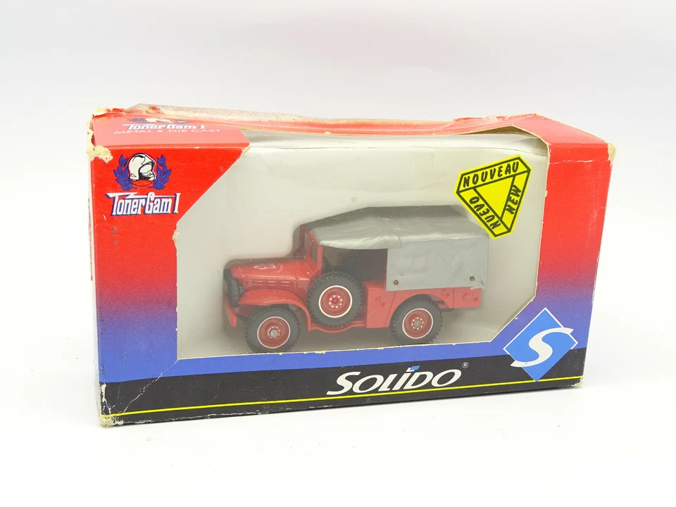 Solido Pompieri 1/50 - Dodge 4X4 Coperto - Immagine 1 di 1