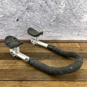 Vintage Scott Aero Bar 23.0 Clamp On Handlebar Aluminum Aerobar 13 80s TT Tri - Picture 1 of 16