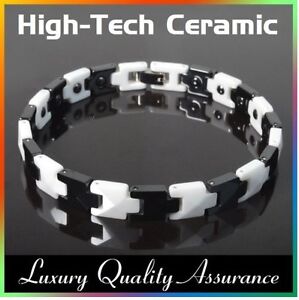 Energy Power Bracelet Health High-Tech Ceramic Armband Tungsten Magnetic Bio