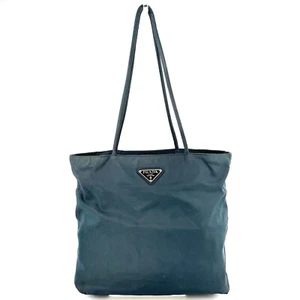 PRADA Tote Bag Nylon Dark Green - Picture 1 of 21