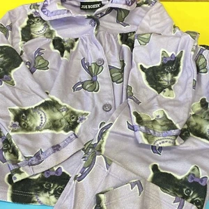Joe Boxer Purple 2 Pc Set Girls CAT Pajamas 4T - Picture 1 of 5