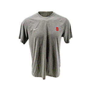 Syracuse University Orange Grey/Orange Nike Issued Dri-Fit Shirt (size L) Large