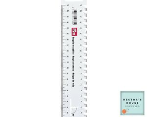 Prym Hand Sewing Gauge, Flexible Measuring Tool to Measure Hems, Buttonholes,