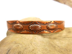Vintage Wheeler Southwest massives Kupfer Armreif Armband - Bild 1 von 4