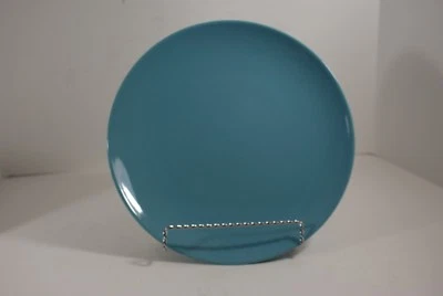 Ikea of Sweden 15199 Turquoise Blue 10 6/8" Dinner Or 8 3/8" Salad Plates Lot 3 - Image 1 of 4