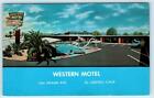 El Centro, California Ca ~ Roadside Western Motel Pool- Imperial County Postcard