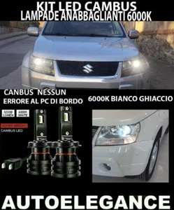 SUZUKI GRAND VITARA II 05+ LAMPADE ANABBAGLIANTI H7 LED 16.000LM CAMBUS - AT - Picture 1 of 12