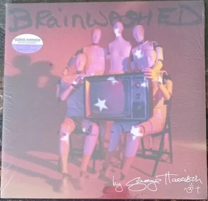 George Harrison Brainwashed Gfold w Book & Inner UK 2002 Parlophone Vinyl New M - Picture 1 of 2