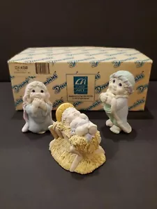 Vintage 1995 Dreamsicles Nativity Assortment #2 (Baby Jesus Mary & Joseph) - Picture 1 of 10