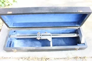 Benson Vernier Height Gage Bradford England "Nice Solid Gage" Original Box - Picture 1 of 11