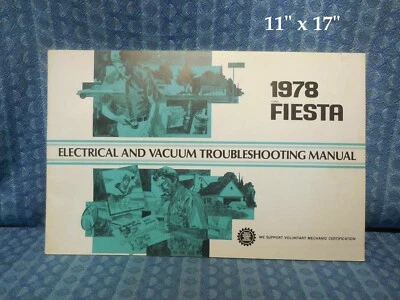 Ford Fiesta 1978 manual de disparo de problemas eléctricos y de vacío Foto 1 de 4