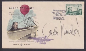 Carlo Marchiori, Italian Artist, signed Argentina Jorge Newbery FDC - Picture 1 of 1