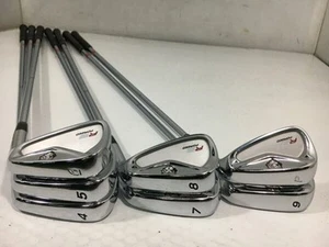 TaylorMade R9 Iron Set 4-Pw 7pc Flex Stiff Dynamic Gold S200 Steel - Picture 1 of 4