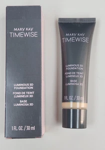 Mary Kay Timewise 3D Foundation Luminous BEIGE W 180-100027 NIB-FREE SHIPPING - Picture 1 of 5